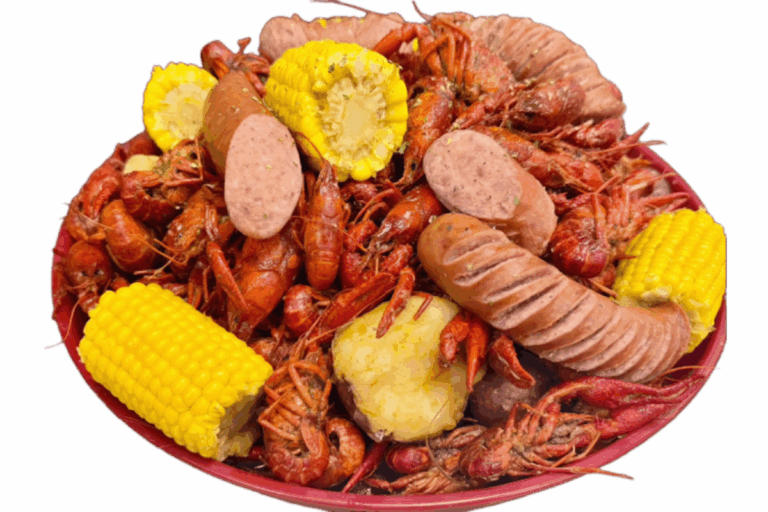 Crawfish and Sausage Boil